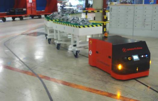 Plc based sales automatic guided vehicle